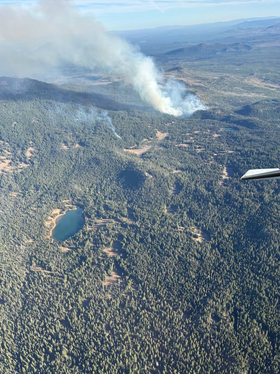 Summit Fire Burns About 32 Acres Near Three Fingered Jack