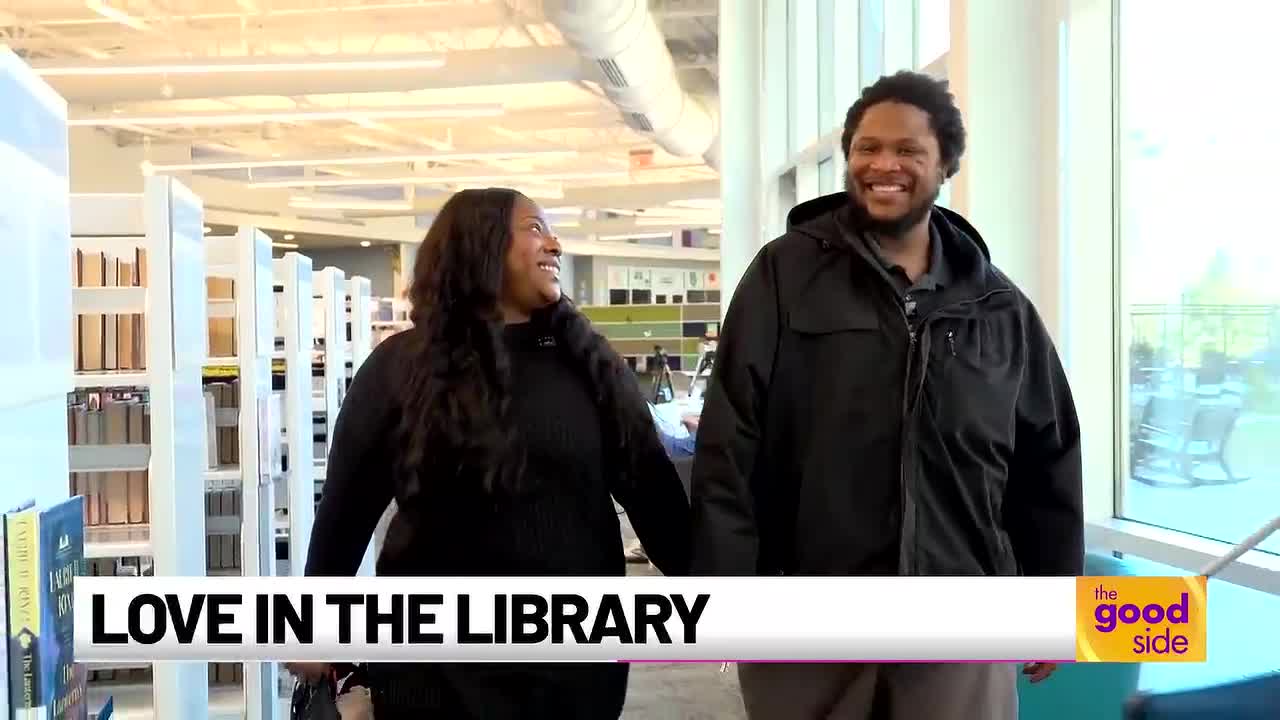 Couple Who Met Online Weds in Library’s Fiction Section