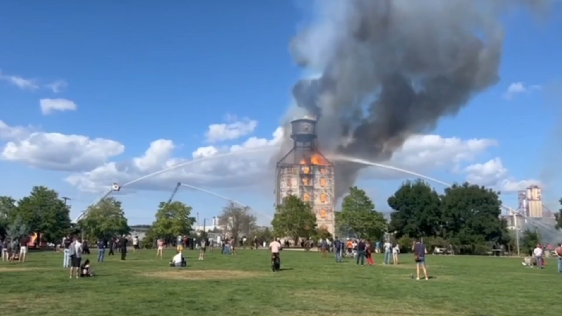 Makeshift Beds Found at Centennial Mills Preceded August Fire