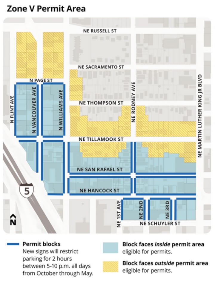 Three Rivers Parking Zones Map.pdf New parking zone rules for Portland neighborhood near Moda Center