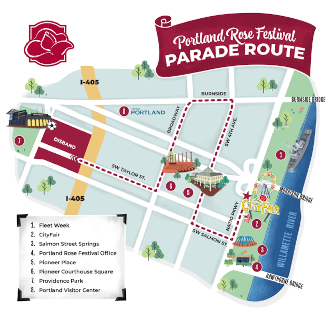 Grand Floral Parade returns to all-downtown Portland route
