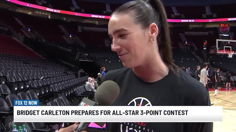 Bridget Carleton Prepares for All-Star 3-point content