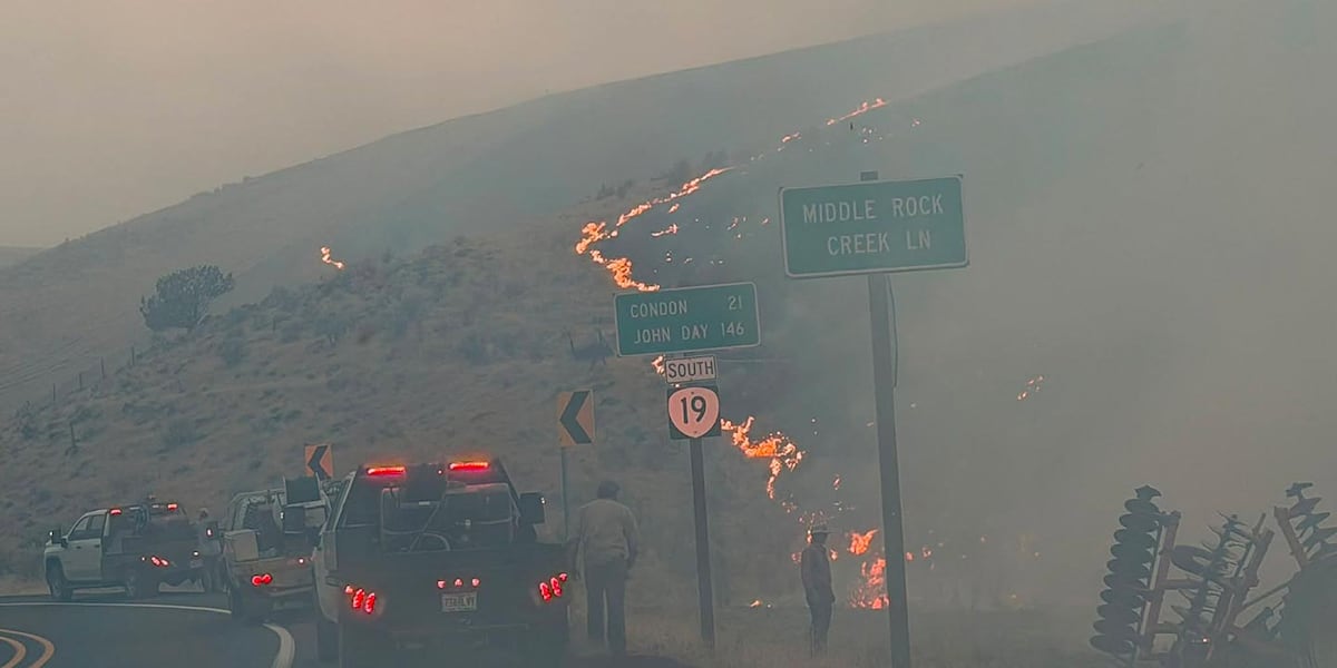 Hoag Fire triggers ‘Go Now’ orders in Gilliam Co., multiple homes destroyed
