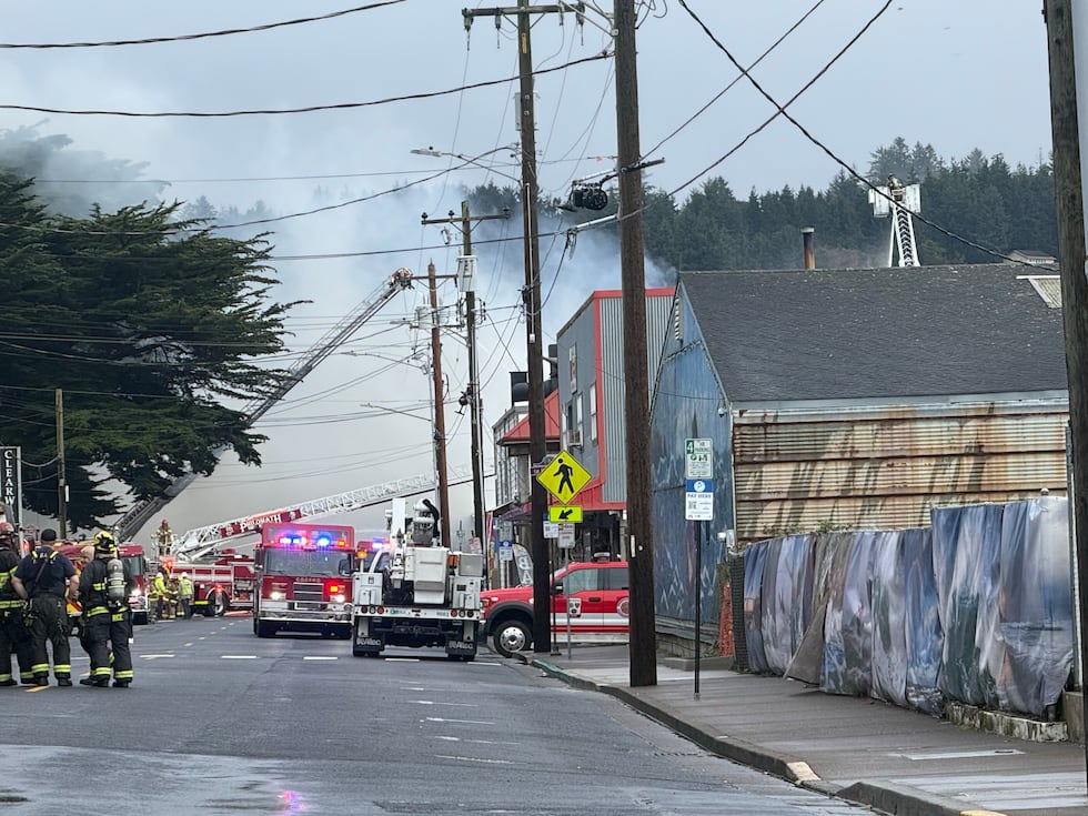 Crews battle major fire at Pacific Seafood plant in Newport Bayfront; Reduced evacuation zone 2 Crews battling a major fire at the Pacific Seafood factory on the Newport waterfront on October 25...