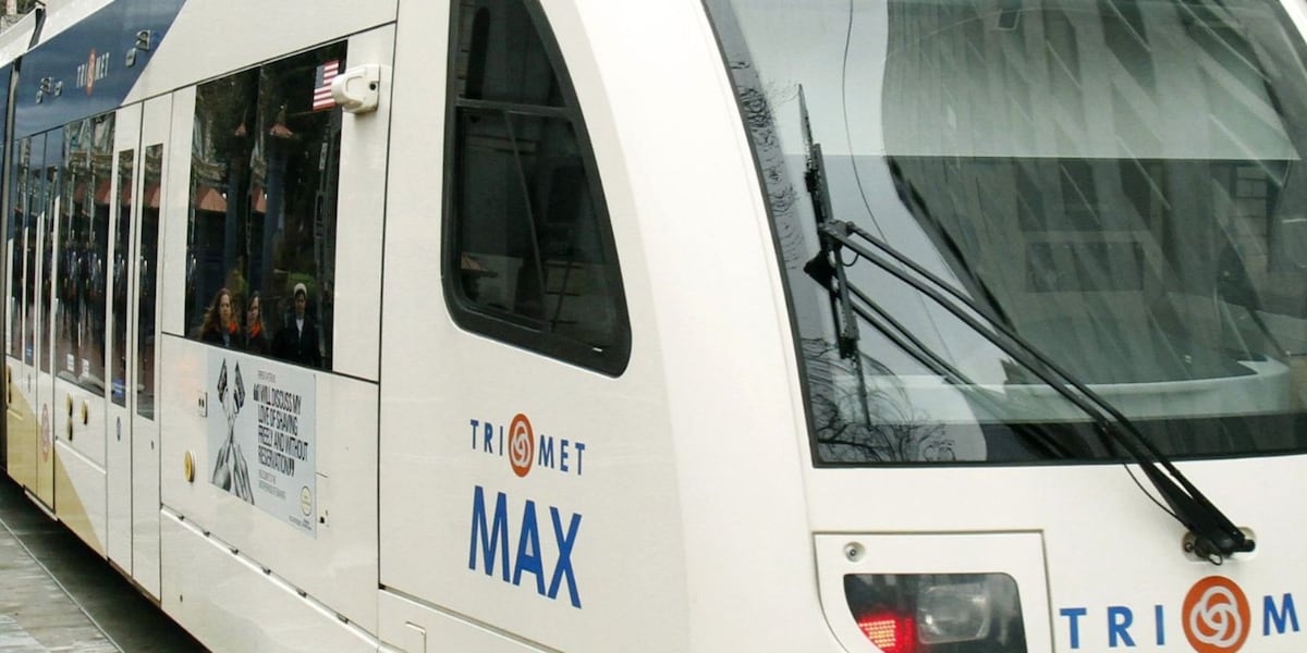 Portland man charged with shooting rocks at couple with slingshot on MAX platform