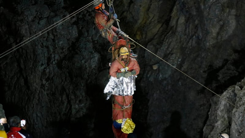 Tozo Cave Rescue American researcher doing well after rescue from a deep Turkish cave ...