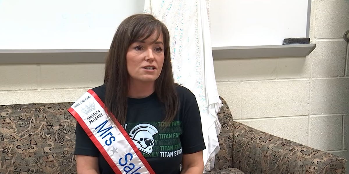 West Salem High teacher advocates for unified sports as Mrs. Salem pageant contestant