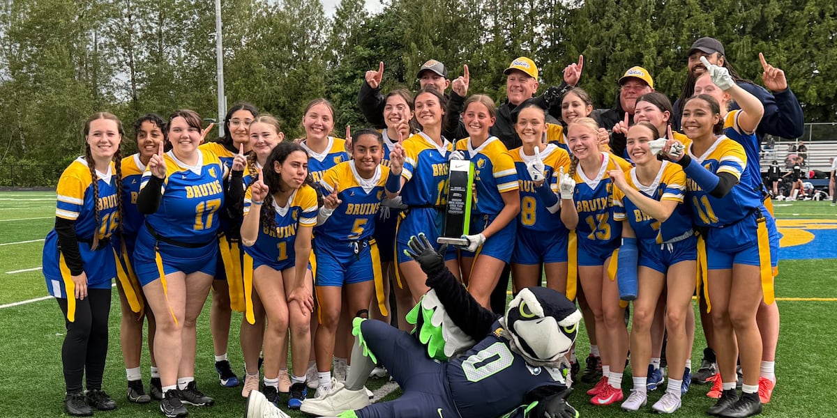 Girls of Sam Barlow HS take state title in flag football championship game