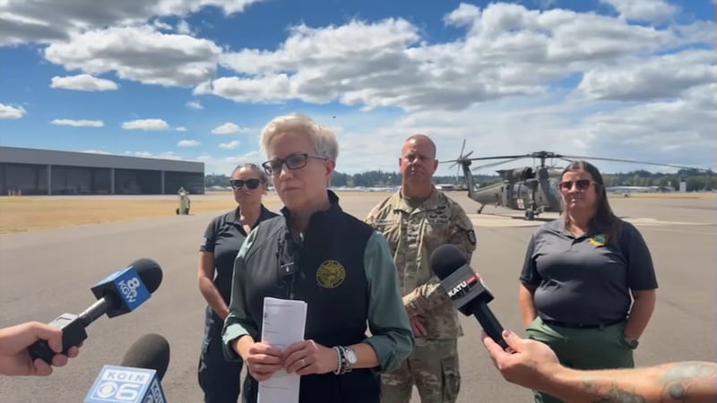 After traveling with the Oregon Military Department and the Oregon State Fire Marshal to...