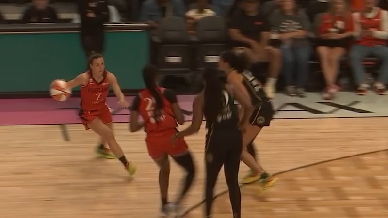The Los Angeles Sparks — on a day they learned star teammate Kelsey Plum was traded — ended a...