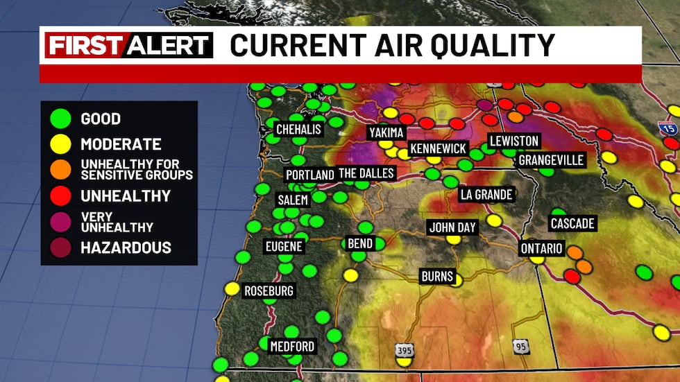 First Alert Weather Day: Heat and Smoke Take Over This Week