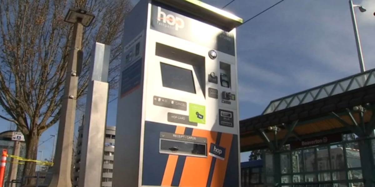 Trimet Pass TriMet launches new Hop Fastpass card machines