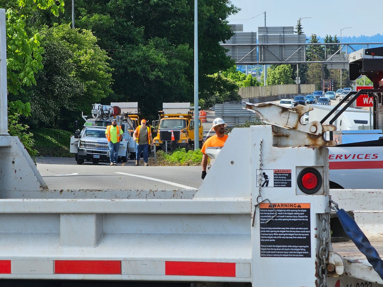 Police: Pickup smashes through barricade on Portland parade route ...