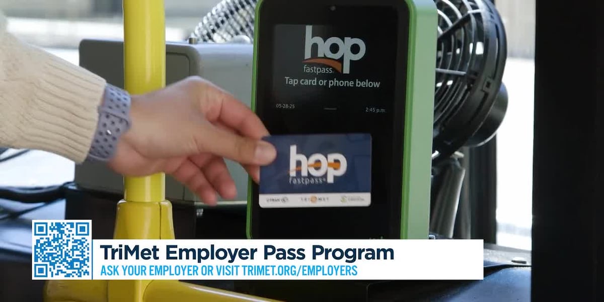 Go By TriMet to work with the employer pass program
