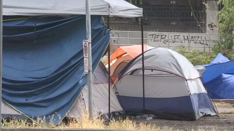 Tents in Multnomah County