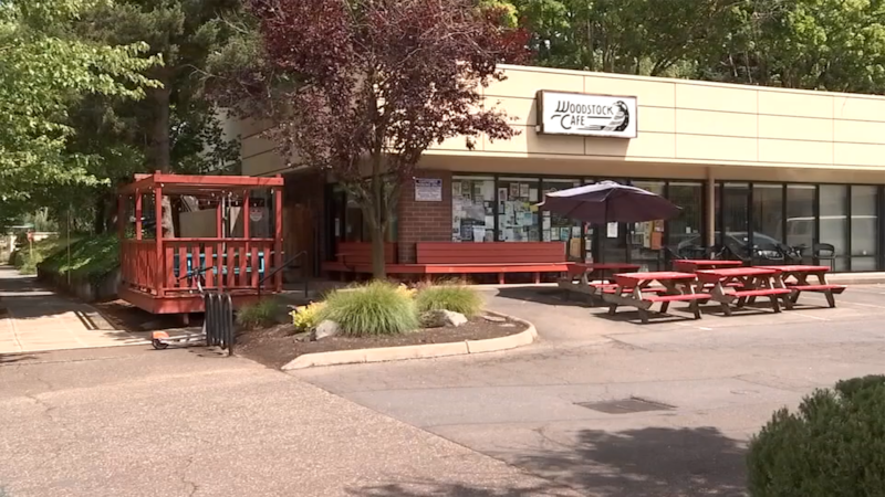 DEAF OPERATED CAFE ROBBED