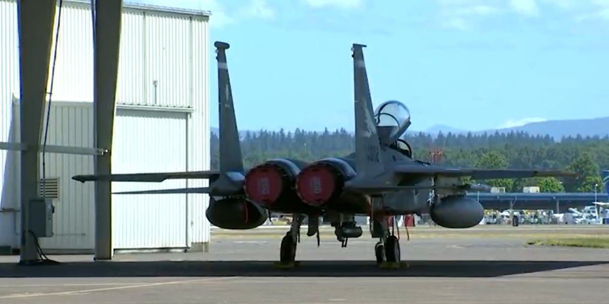 Portland Afb Portland National Guard receives cutting edge fighter jet