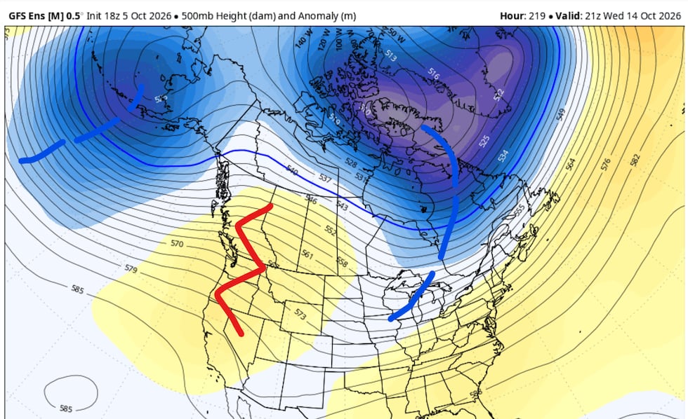 Fall Ish Pattern A comfortable and (mostly) dry fall so far