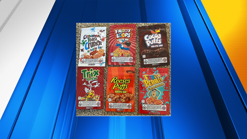 Cereal and candy products containing THC the were reportedly made in Salem and sold by Antonio...