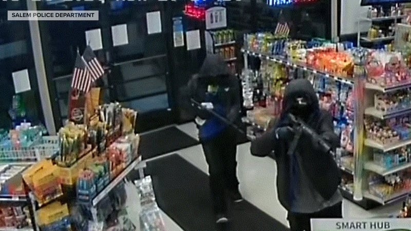Man, teen arrested for armed robbery of Salem convenience store