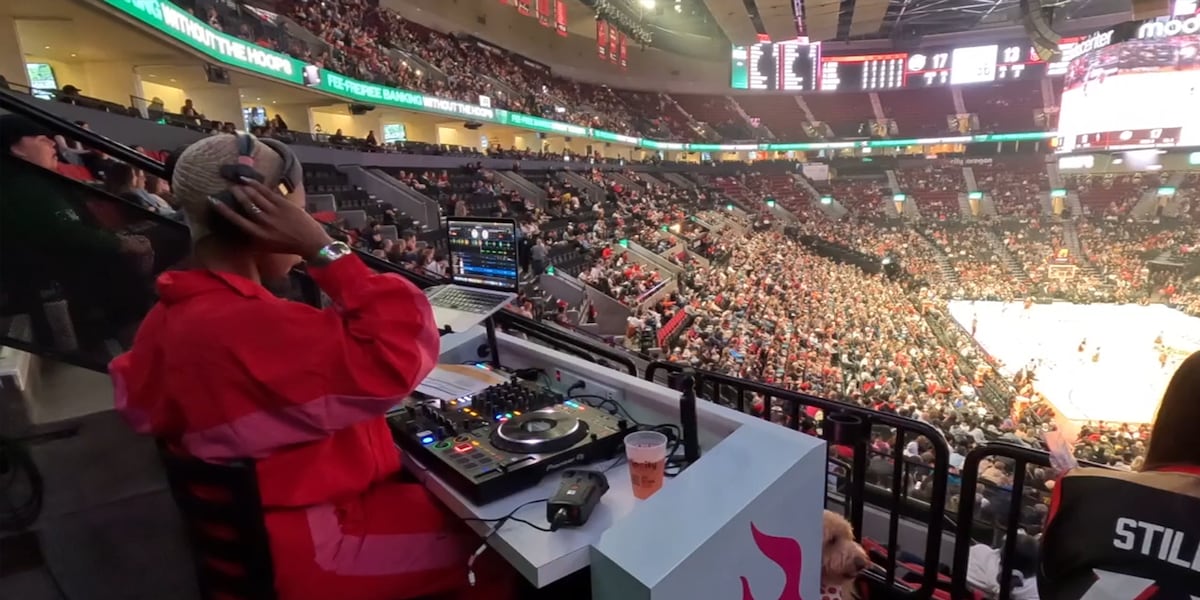In-arena voices of Portland Fire keep energy pumping in the Fire Pit