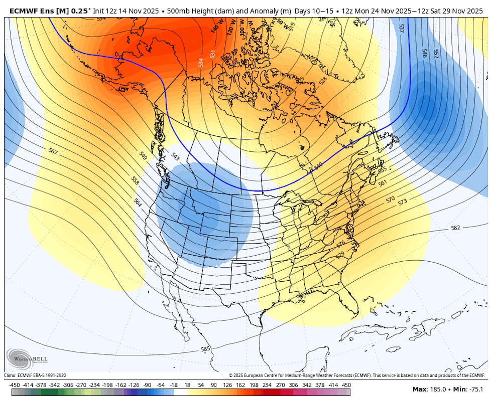 Clean Weather November Mild and calm November weather for at least one more week