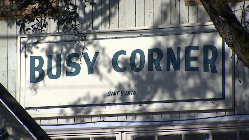 Busy Corner in southeast Portland