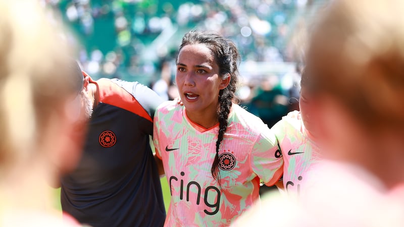 Natalie Means scored late and the Denver Summit welcomed U.S. national team captain Lindsey...