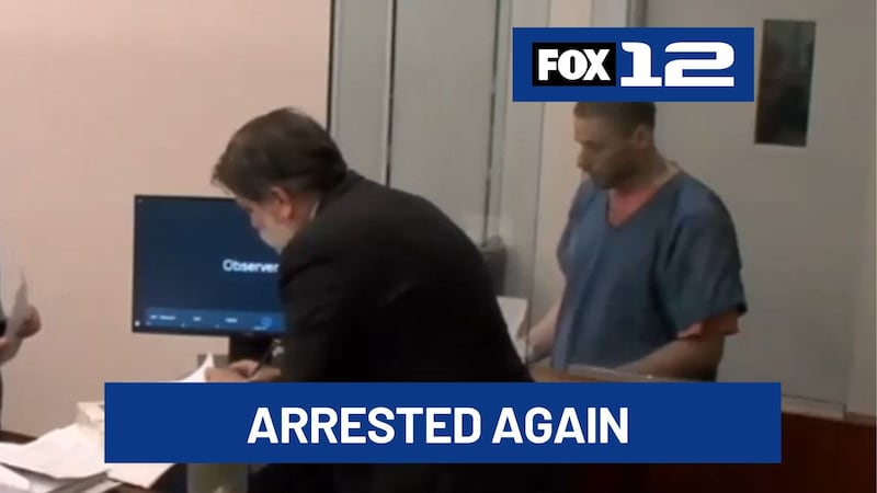 A man is behind bars again after being caught with a stolen trailer in Portland, and police...