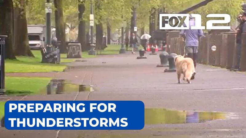 Pacific Northwest communities are at risk of gusty winds, large hail, and potential tornadoes...