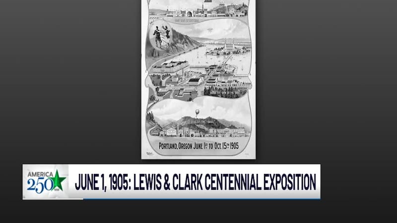 On June 1, 1905, Portland launched its only world's fair, featuring the Lewis & Clark Exposition.