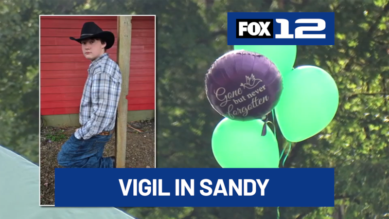 A vigil was held on Friday evening for 16-year-old Kobyn McClure, who was one of three people...