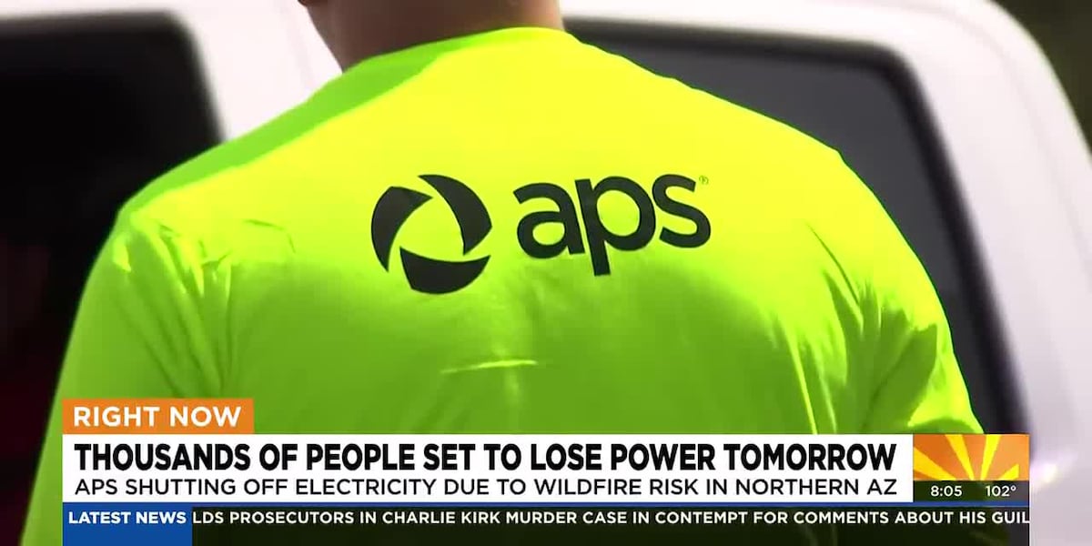 APS to shut off power in parts of Flagstaff and the Grand Canyon amid extreme fire risk