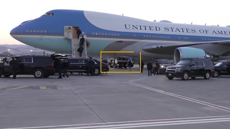 President Donald Trump secretly flew out of last month's NATO summit on an alternate military...