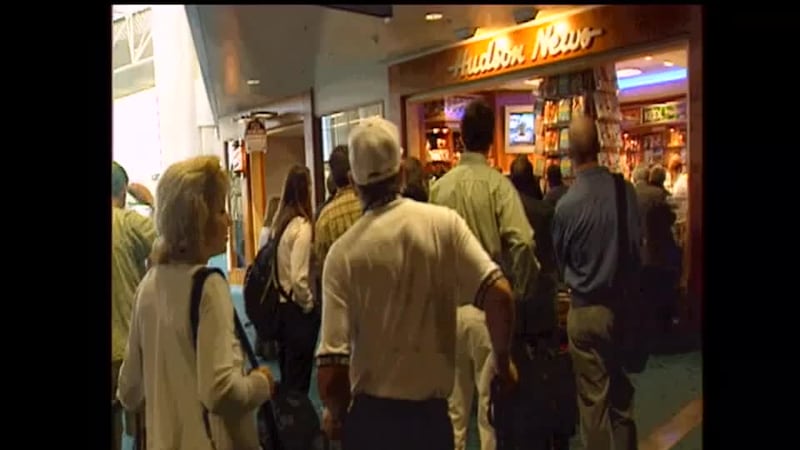 Passengers describe the moment the FAA halted nationwide air traffic, leaving hundreds...