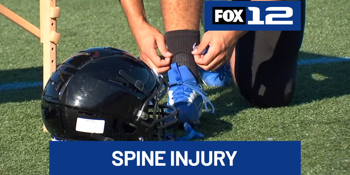 Gresham High School junior recovering from spinal cord injury after