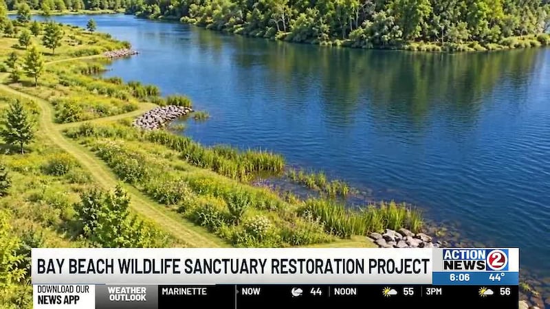 Concept of Bay Beach Wildlife Sanctuary renovation project