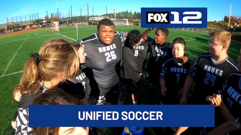 The Adrienne C. Nelson High School unified soccer program completed its second season with a...