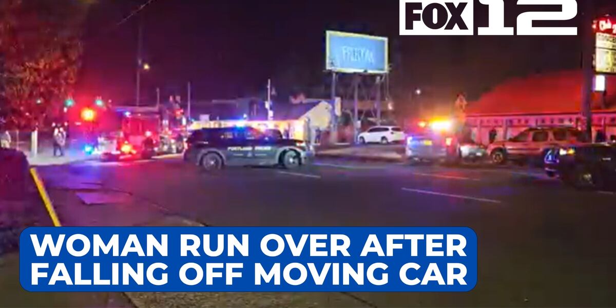 Woman Ran Over Police: Woman run over after falling off moving car in SE Portland ...