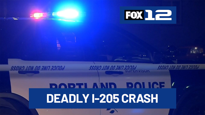 All northbound lanes of I-205 have been closed after deadly crash in Portland’s Lents...