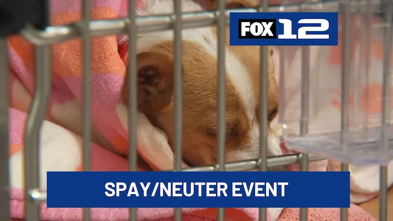 Oregon Humane held its biggest single-day spay and neuter event of the year.