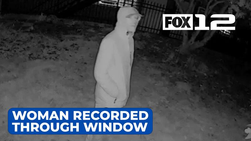 A Southeast Portland woman is sounding the alarm after she caught a man recording her through...